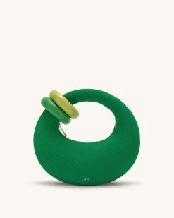 Abacus Top Handle Bag - Grass Green