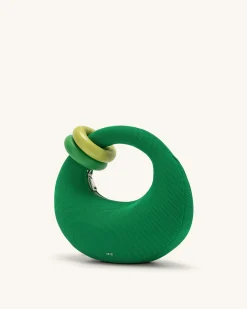 Abacus Top Handle Bag - Grass Green