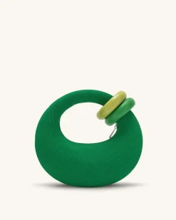 Abacus Top Handle Bag - Grass Green