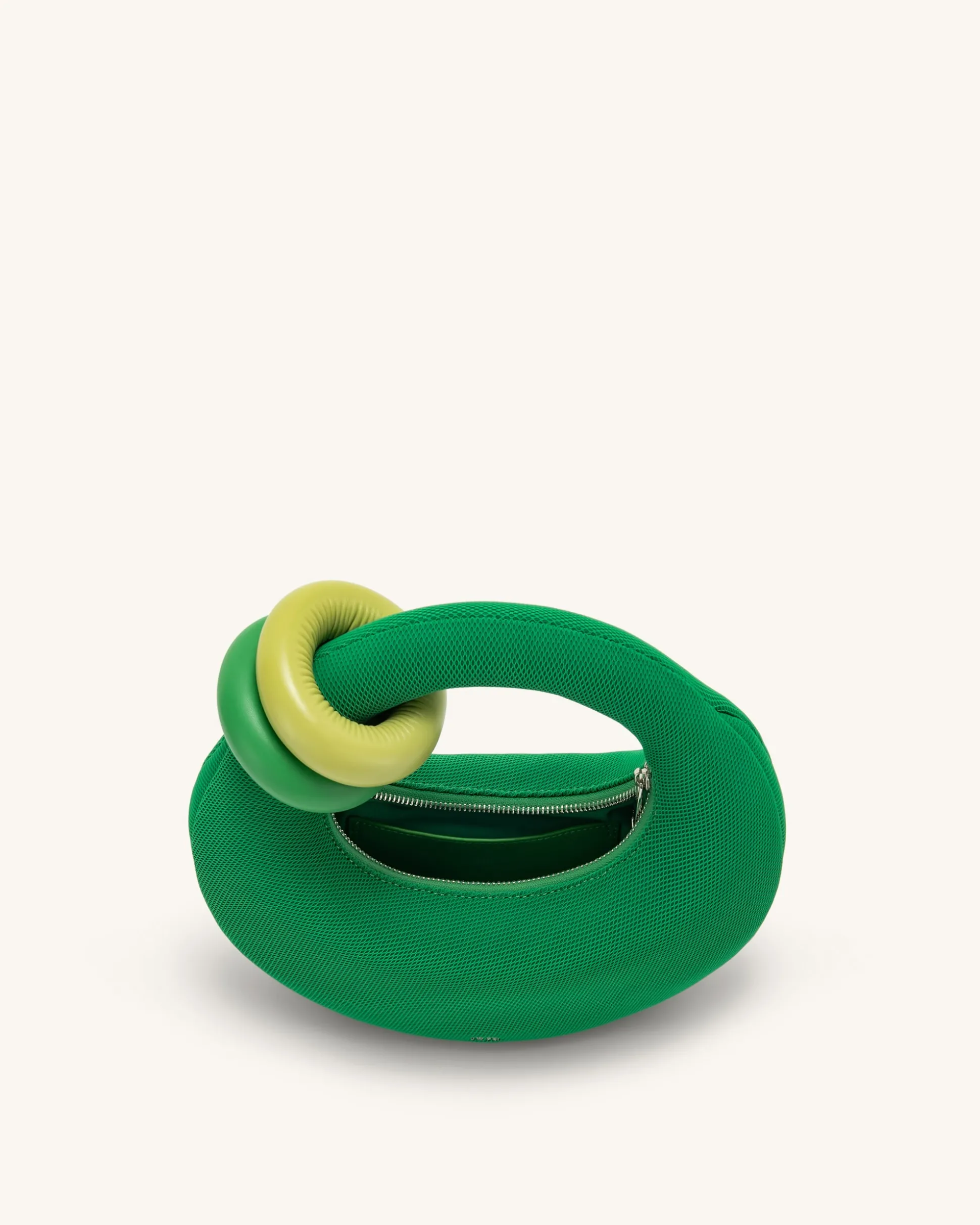 Abacus Top Handle Bag - Grass Green