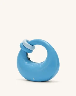 Abacus Top Handle Bag - Lake Blue