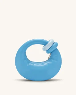 Abacus Top Handle Bag - Lake Blue
