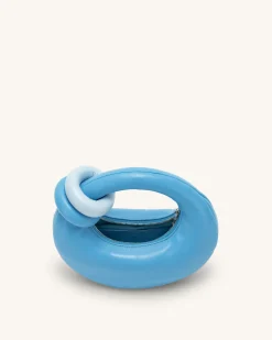 Abacus Top Handle Bag - Lake Blue
