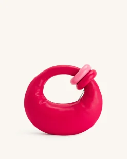 Abacus Top Handle Bag - Magenta