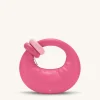 Abacus Top Handle Bag - Rose Red