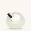 Abacus Top Handle Bag - White