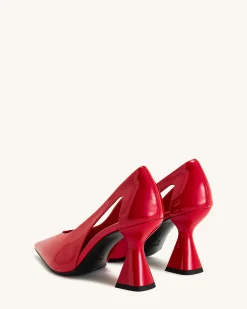 Alessia High Heel Pumps - Red