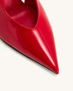 Alessia High Heel Pumps - Red