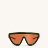Angelica D Frame Sunglasses - Green