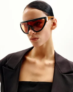 Angelica D Frame Sunglasses - Green