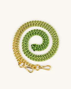 Aria Gradient Chain Strap - Green