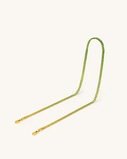 Aria Gradient Chain Strap - Green