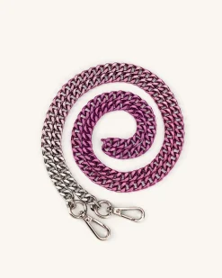 Aria Gradient Chain Strap - Purple