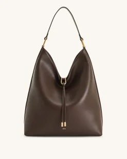 Aria Shoulder Bag - Dark Brown