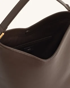 Aria Shoulder Bag - Dark Brown