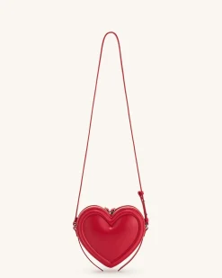 Arlene Heart Shaped Bag - Magenta