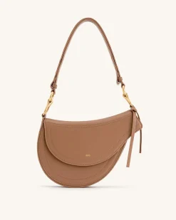 Ashlie Crossbody Bag - Brown