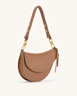 Ashlie Crossbody Bag - Brown