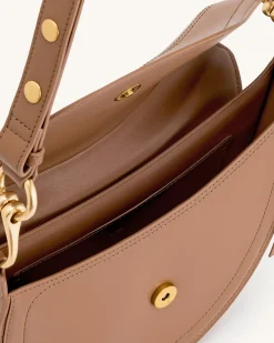 Ashlie Crossbody Bag - Brown