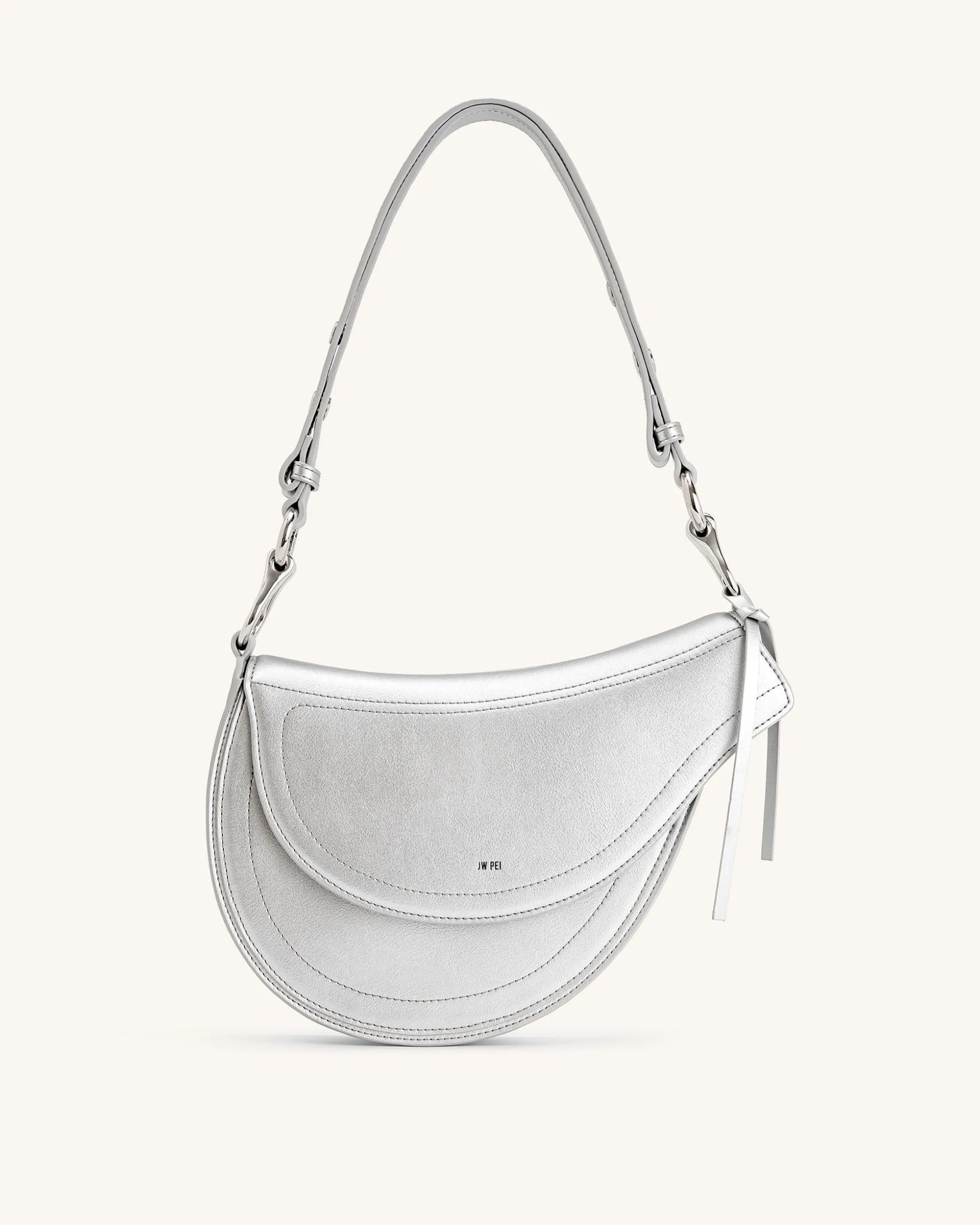 Ashlie Crossbody Bag - Silver