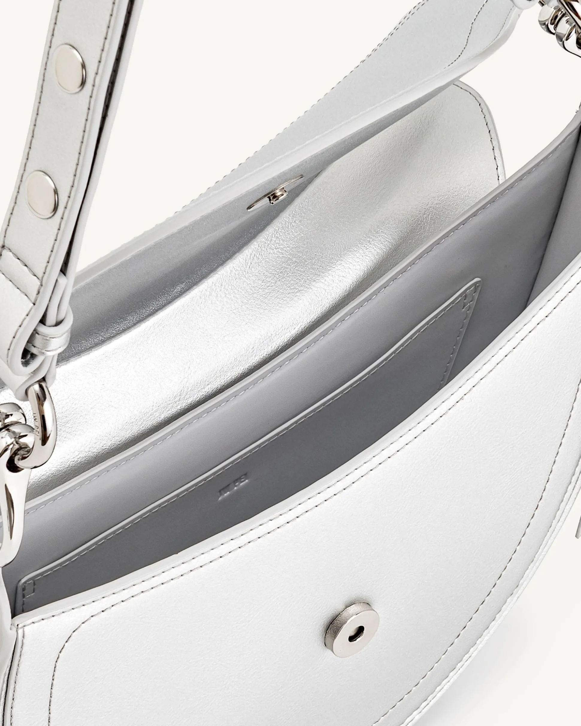 Ashlie Crossbody Bag - Silver