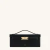 Bria Structured Top Handle Bag - Black