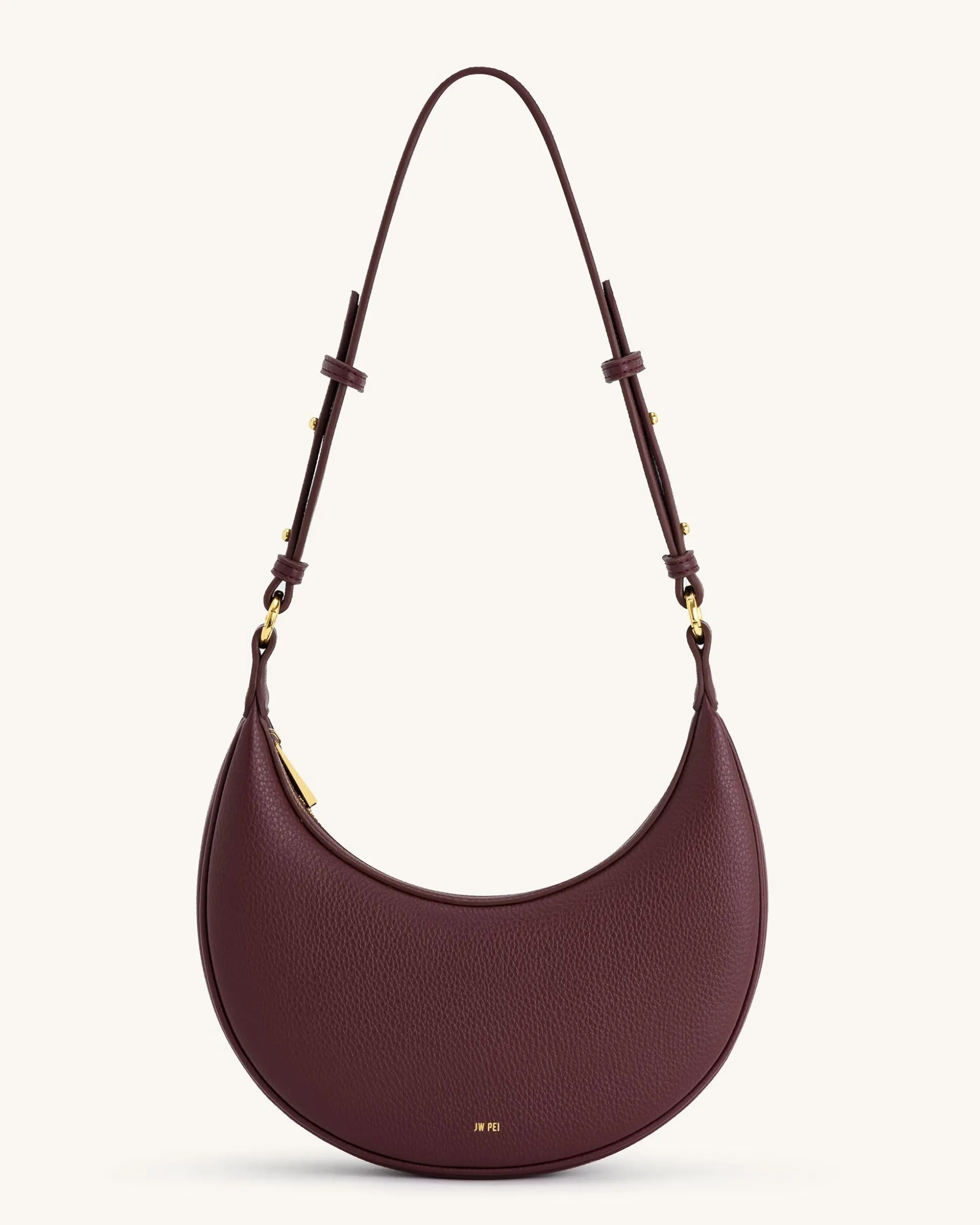 Carly Medium Shoulder Bag - Deep Claret