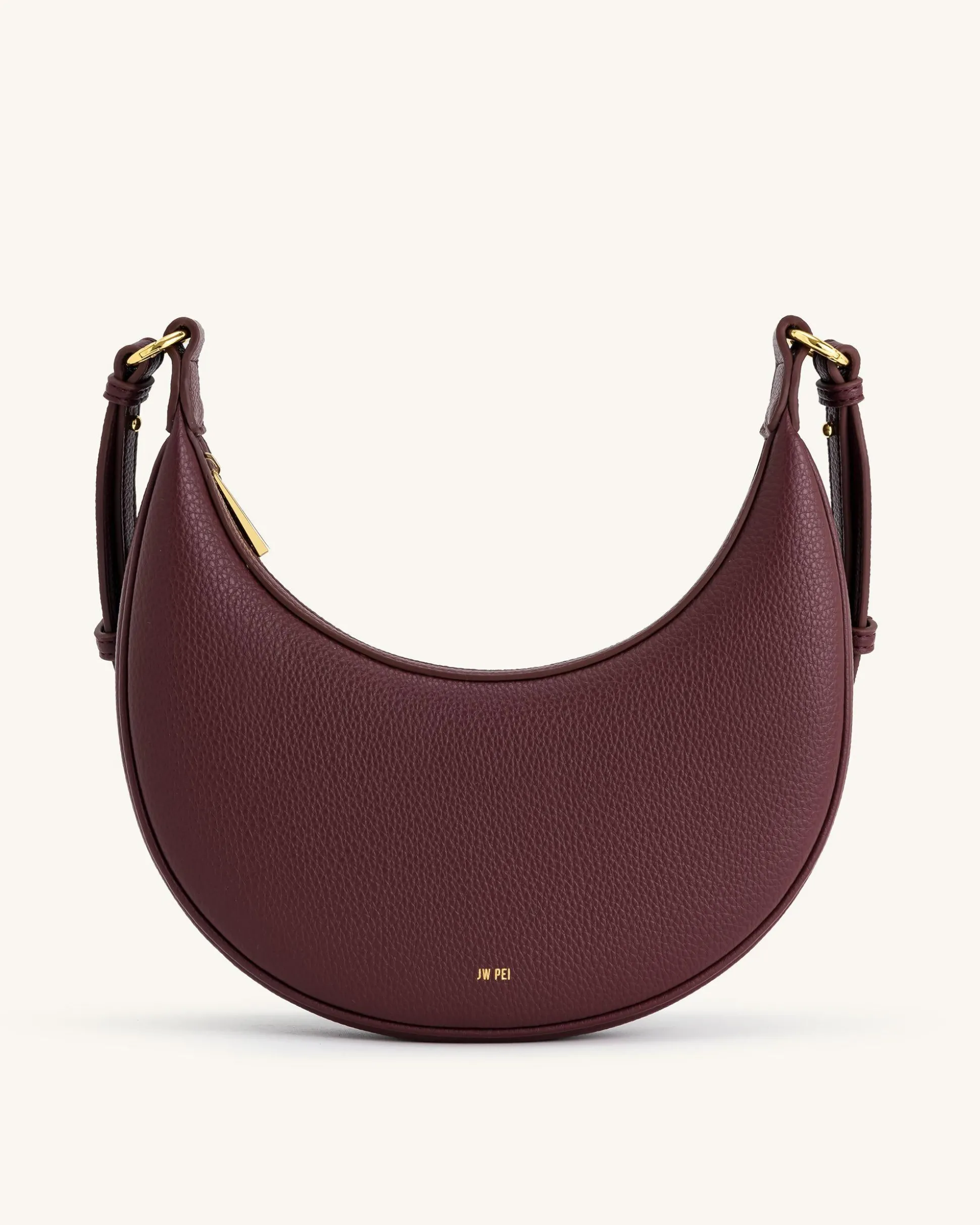 Carly Medium Shoulder Bag - Deep Claret