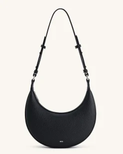 Carly Medium Shoulder Bag - Black