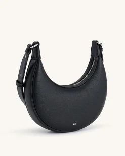 Carly Medium Shoulder Bag - Black