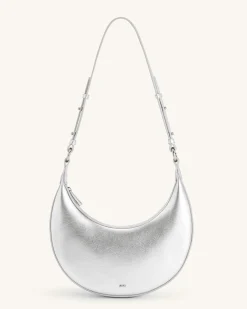 Carly Medium Shoulder Bag - Silver