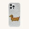 Dachshund Hot Dog Case - White