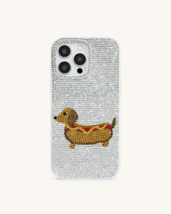 Dachshund Hot Dog Case - White
