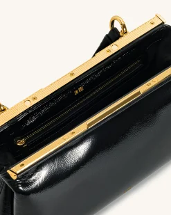 Danna Top Handle Bag - Black