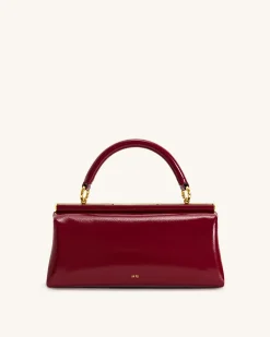 Danna Top Handle Bag - Claret