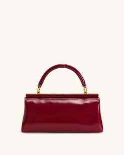 Danna Top Handle Bag - Claret