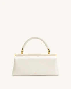 Danna Top Handle Bag - White