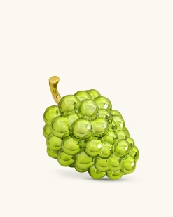 Eleanor Grapes Clutch - Green
