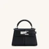Elise Top Handle Bag - Black