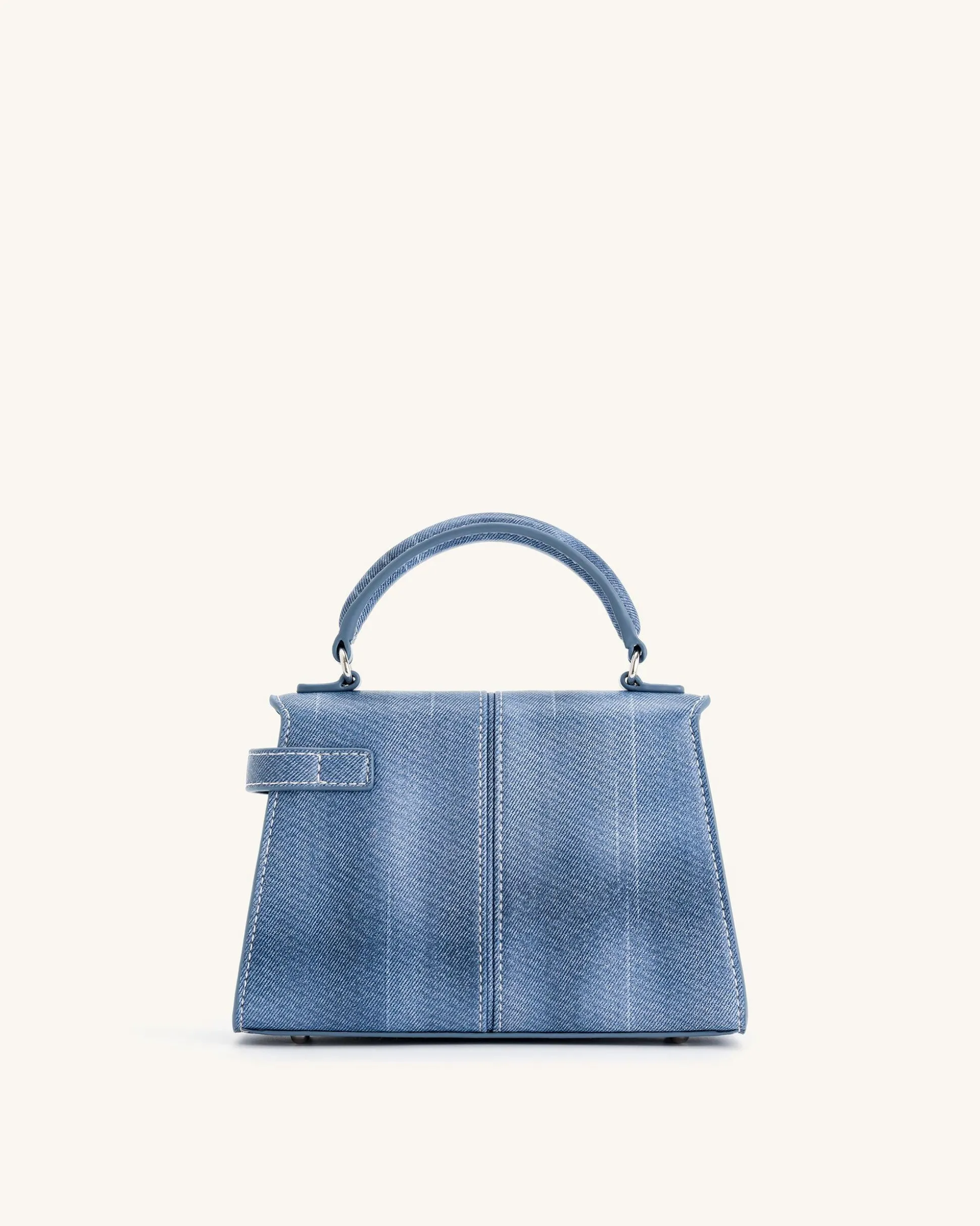 Elise Top Handle Bag - Blue