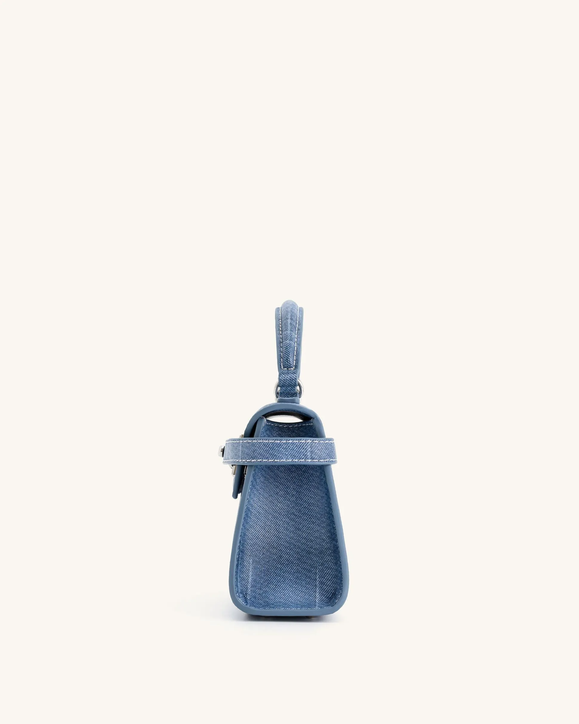 Elise Top Handle Bag - Blue