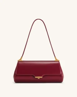 Eloise Shoulder Bag - Burgundy