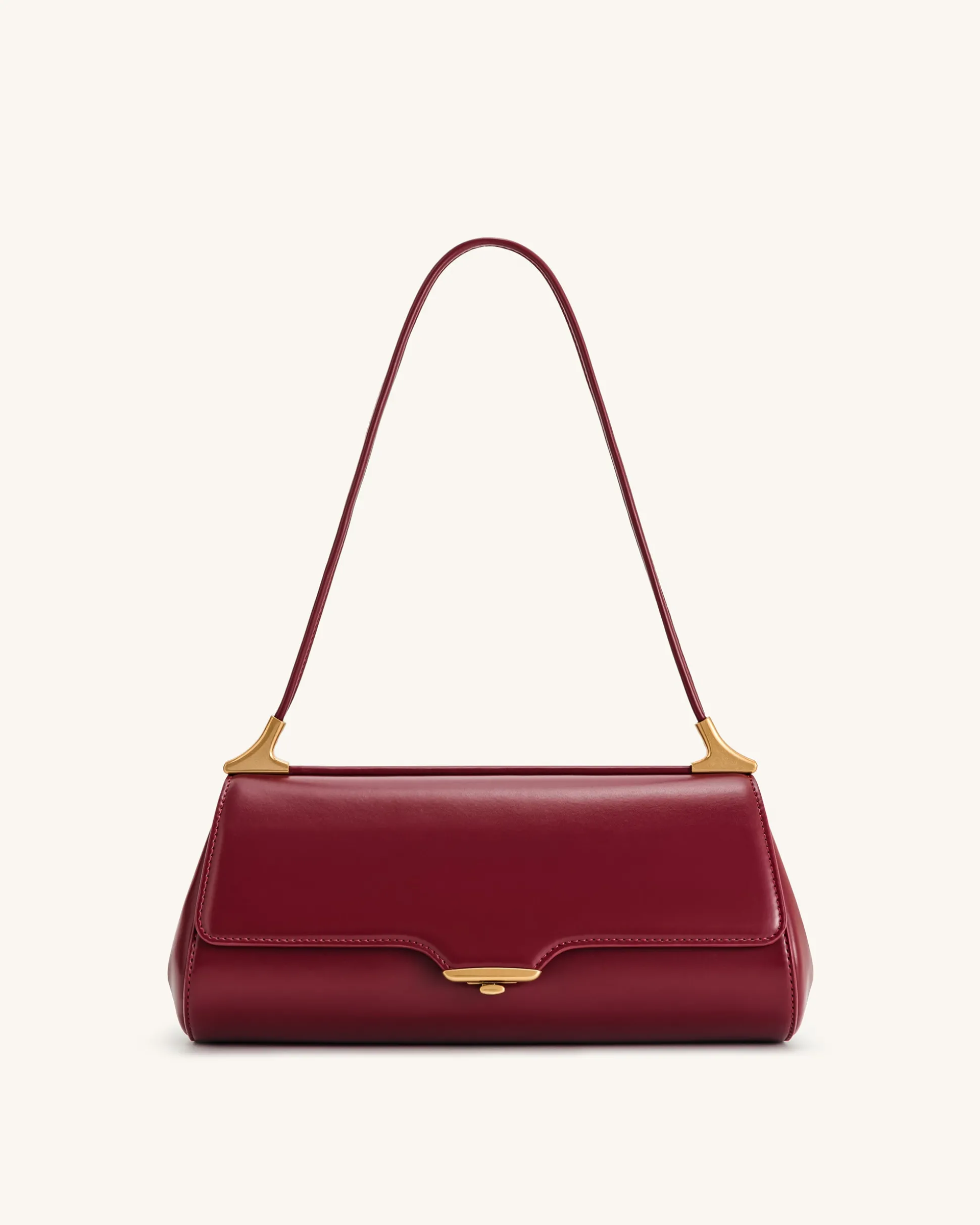Eloise Shoulder Bag - Burgundy