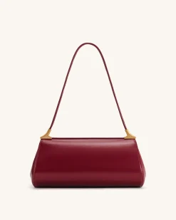 Eloise Shoulder Bag - Burgundy