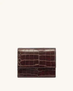 Fashion Mini Flap Bag & Purses - Croc Embossed - JW PEI