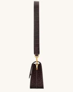 Fashion Mini Flap Bag & Purses - Croc Embossed - JW PEI