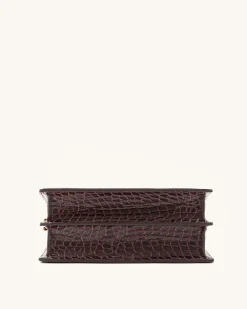 Fashion Mini Flap Bag & Purses - Croc Embossed - JW PEI