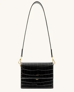 Fashion Mini Flap Bag & Purses - Croc Embossed - JW PEI