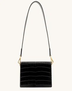 Fashion Mini Flap Bag & Purses - Croc Embossed - JW PEI