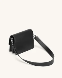 Fashion Mini Flap Bag & Purses - Black - JW PEI